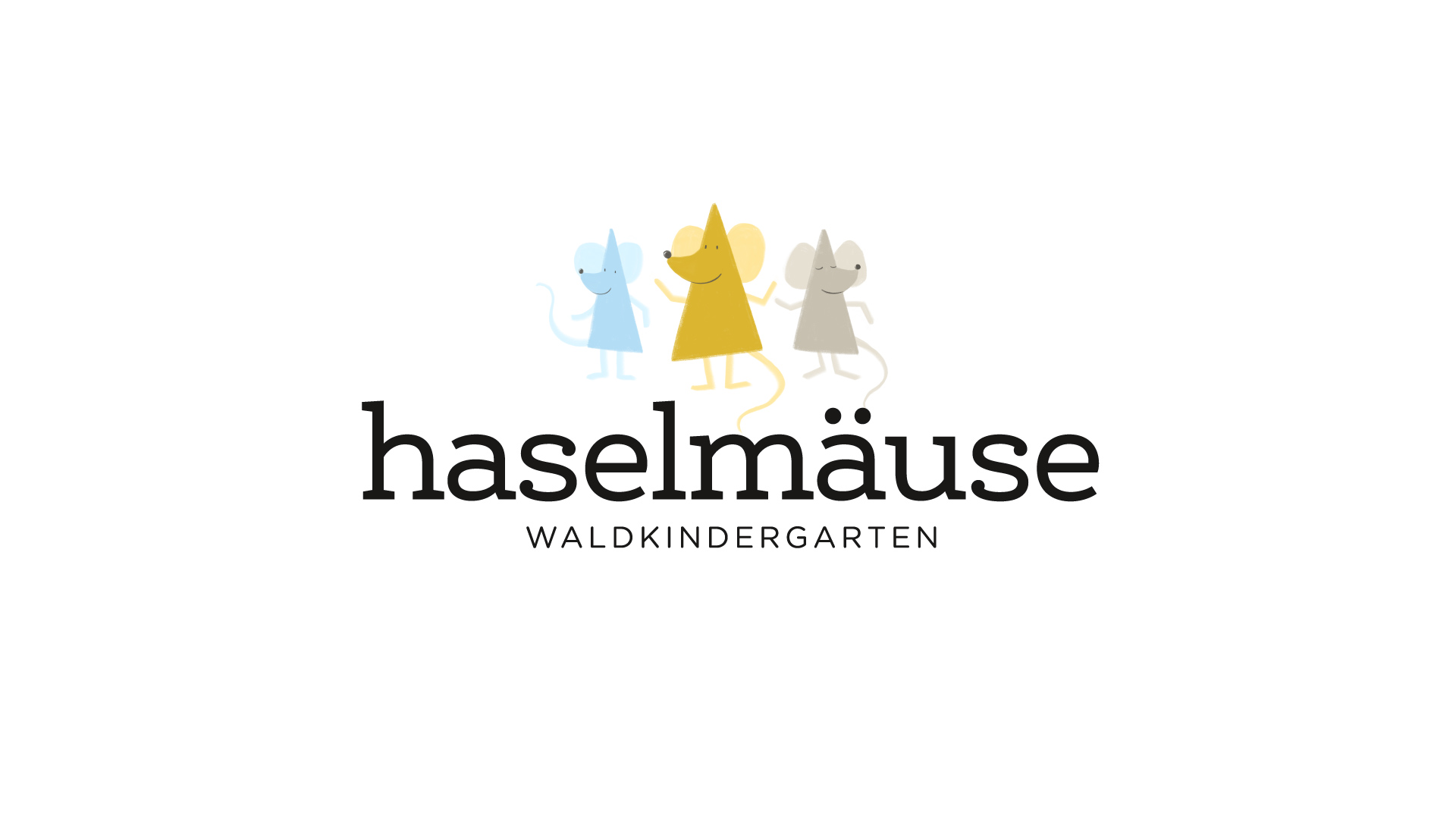 Wald- und Naturkindergarten Aachen, Die Haselmäuse, Logodesign