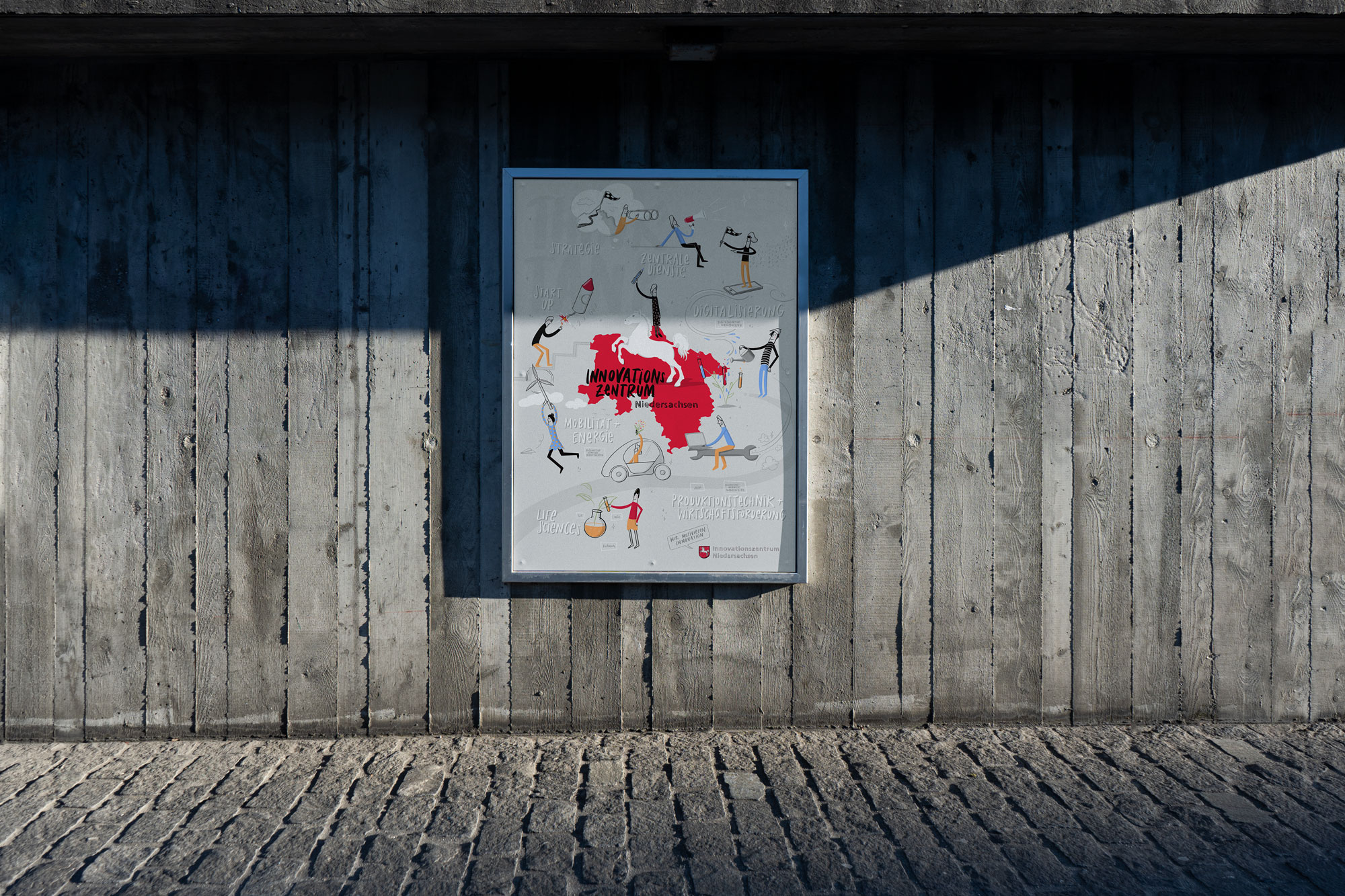 Illustration für das Innovationszentrum Hannover